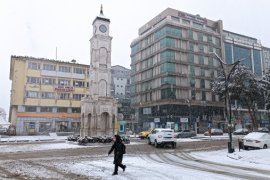 Bitlis İl Genelinde Kar Yağışı Etkili Oldu