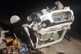 Tatvan'da Trafik Kazası 2 Yaralı