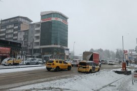 Bitlis İl Genelinde Kar Yağışı Etkili Oldu