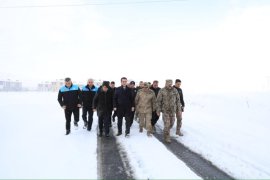 Vali Karakaya Kış Hazırlıkları ve Kar Temizleme Çalışmalarını İnceledi