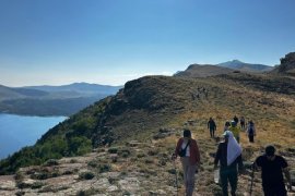 Nemrut Dağı’nda Çanak Yürüyüşü Yapıldı