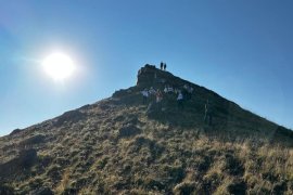 Nemrut Dağı’nda Çanak Yürüyüşü Yapıldı