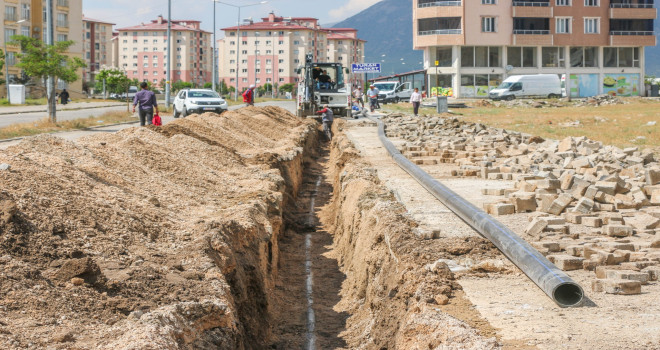 Bitlis’te İçme Suyu Altyapı Çalışmaları Devam Ediyor