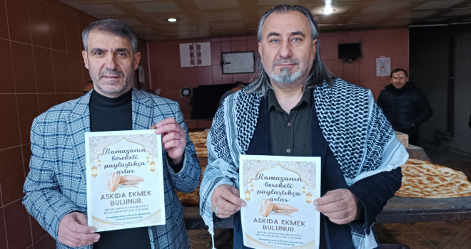 Bitlis'teki Fırıncılar ‘Askıda Ekmek’ uygulaması başlattı