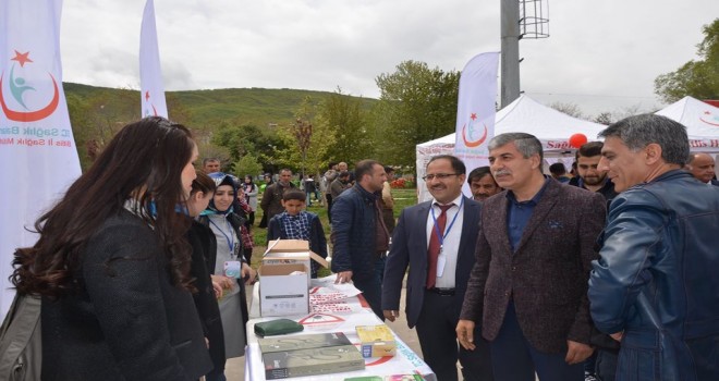 Tatvan’da “Sağlık İçin Harekete Geç” projesi kapsamında etkinlikler düzenlendi