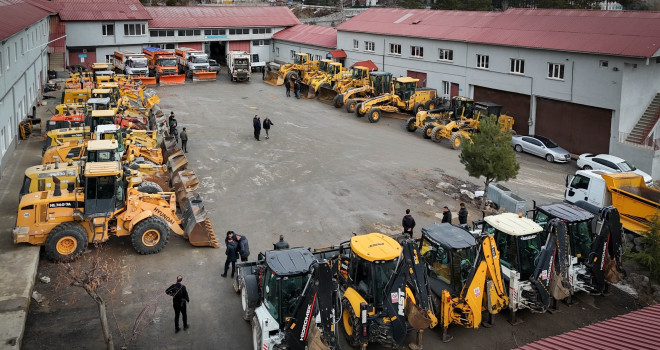 Bitlis Belediyesi Kış Hazırlıklarını Tamamladı