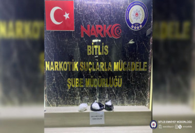 Tatvan’da 3 Kilogram Uyuşturucu Madde Ele Geçirildi