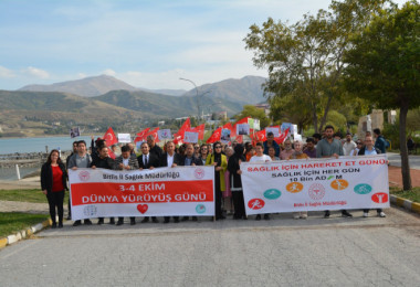 Tatvan’da ‘Dünya Yürüyüş Günü’ etkinliği düzenlendi